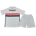 Sao Paulo FC Away 2026/27 Kit White Kids
