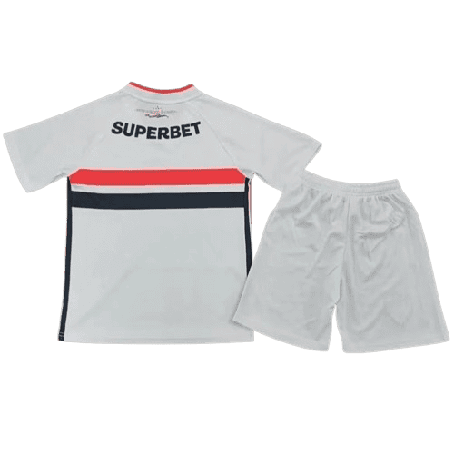 Sao Paulo FC Away 2026/27 Kit White Kids