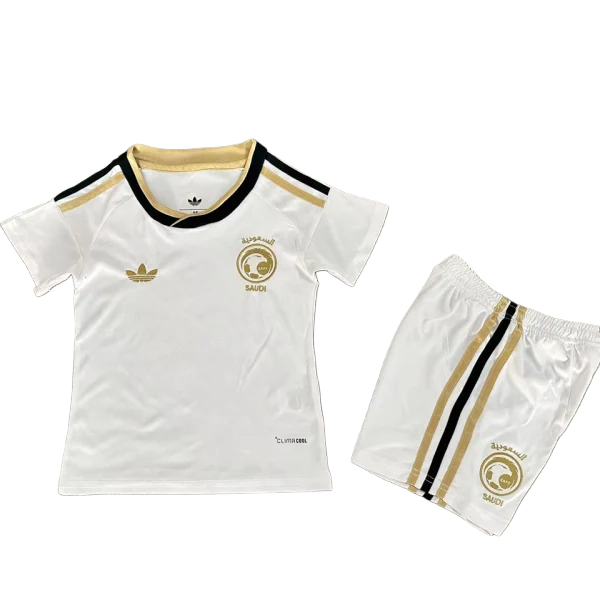 Saudi Arabia Away World Cup 2026 Kit White Kids