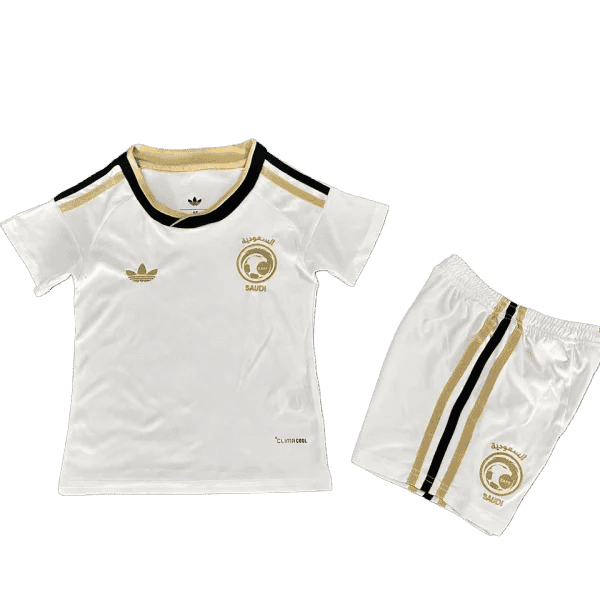 Saudi Arabia Away World Cup 2026 Kit White Kids