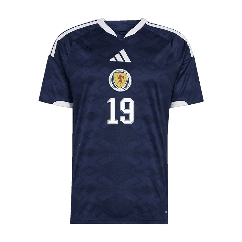 Scotland FERGUSON #19 Home World Cup 2026 Jersey Navy Blue Men's