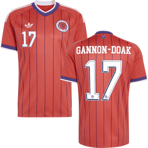 Scotland GANNON-DOAK #17 Away World Cup 2026 Jersey Orange Men's
