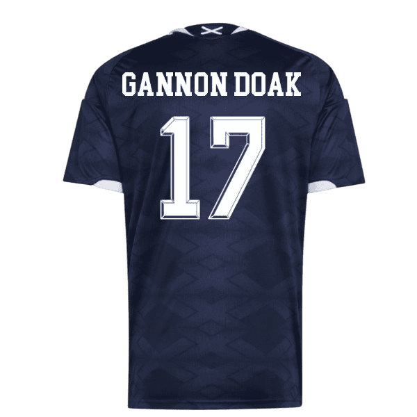 Scotland GANNON-DOAK #17 Home World Cup 2026 Jersey Navy Blue Men's