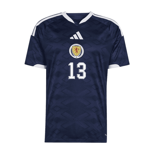 Scotland HENDRY #13 Home World Cup 2026 Jersey Navy Blue Men's