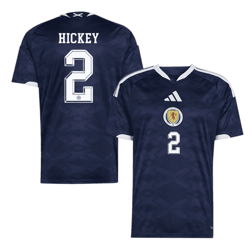 Scotland HICKEY #2 Home World Cup 2026 Jersey Navy Blue Men's