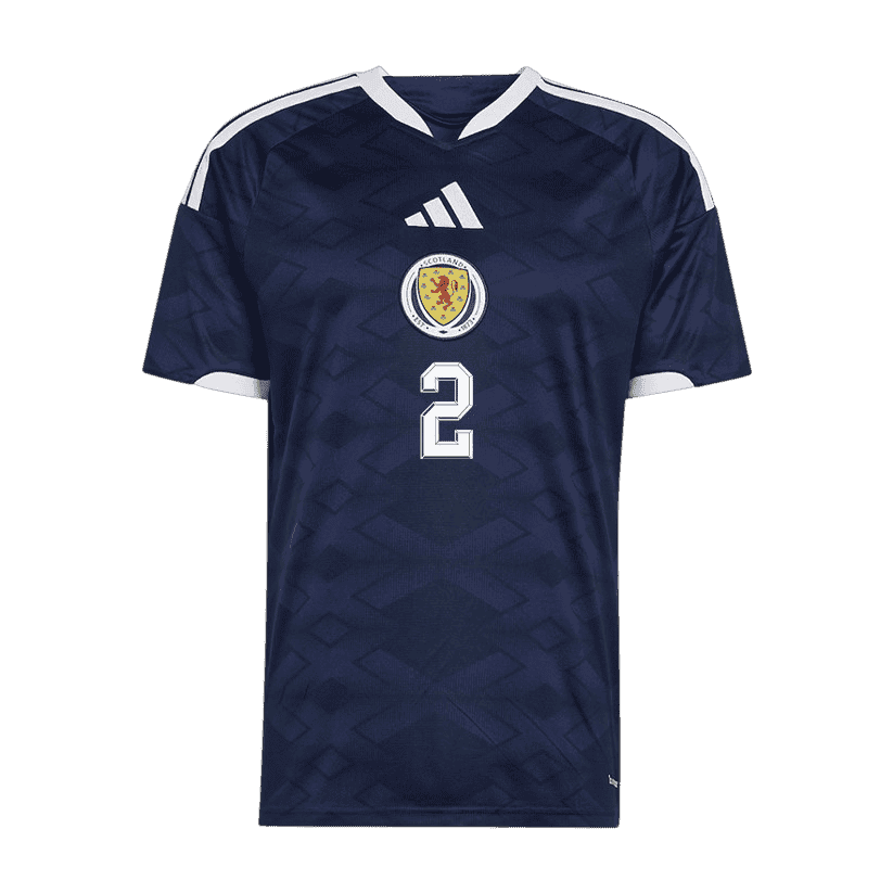 Scotland HICKEY #2 Home World Cup 2026 Jersey Navy Blue Men's