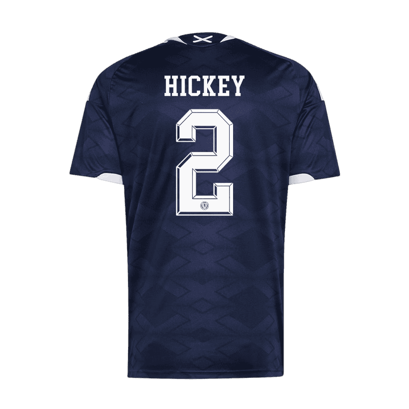 Scotland HICKEY #2 Home World Cup 2026 Jersey Navy Blue Men's