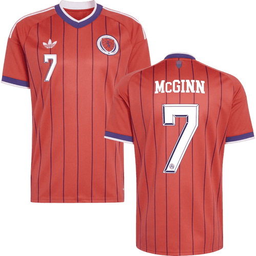 Scotland McGINN #7 Away World Cup 2026 Jersey Orange Men's