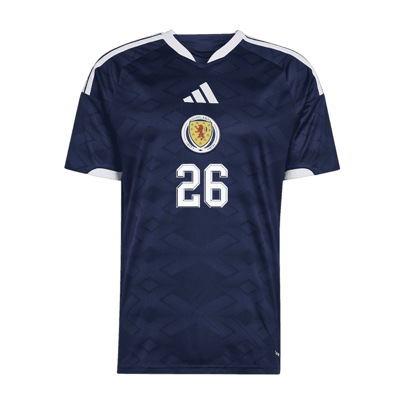 Scotland McKENNA #26 Home World Cup 2026 Jersey Navy Blue Men's