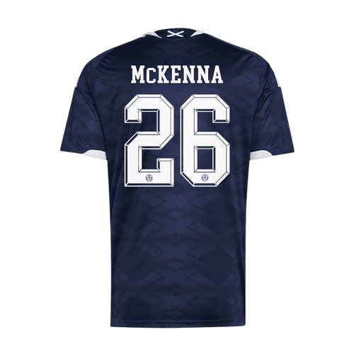 Scotland McKENNA #26 Home World Cup 2026 Jersey Navy Blue Men's