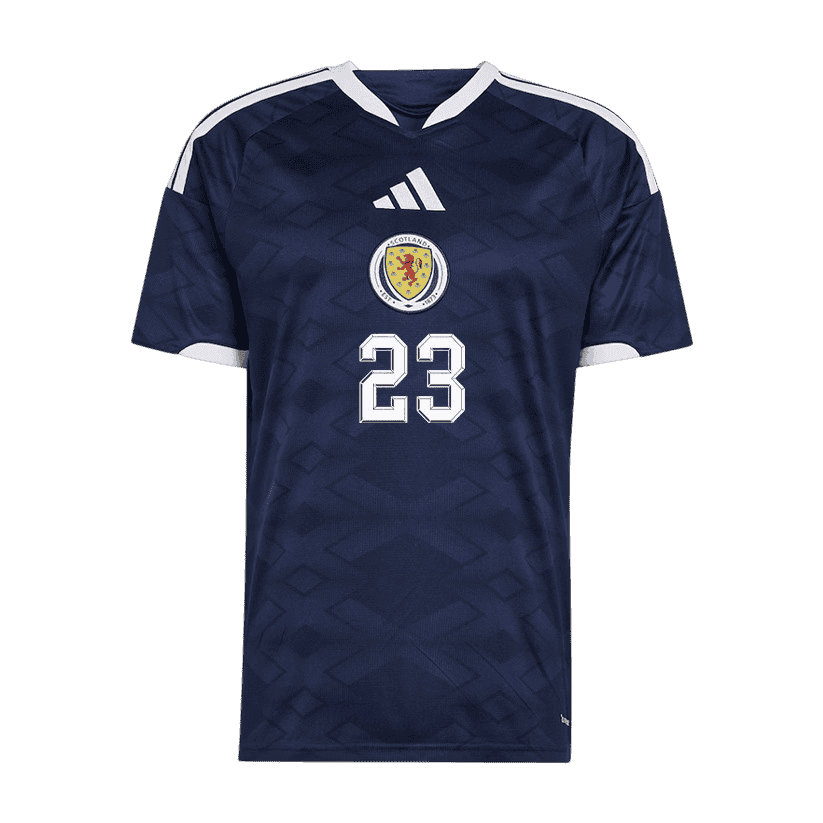 Scotland MCLEAN #23 Home World Cup 2026 Jersey Navy Blue Men's