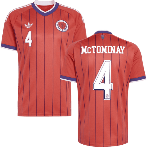 Scotland McTOMINAY #4 Away World Cup 2026 Jersey Orange Men's