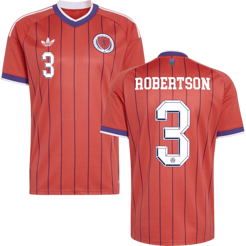 Scotland ROBERTSON #3 Away World Cup 2026 Jersey Orange Men's