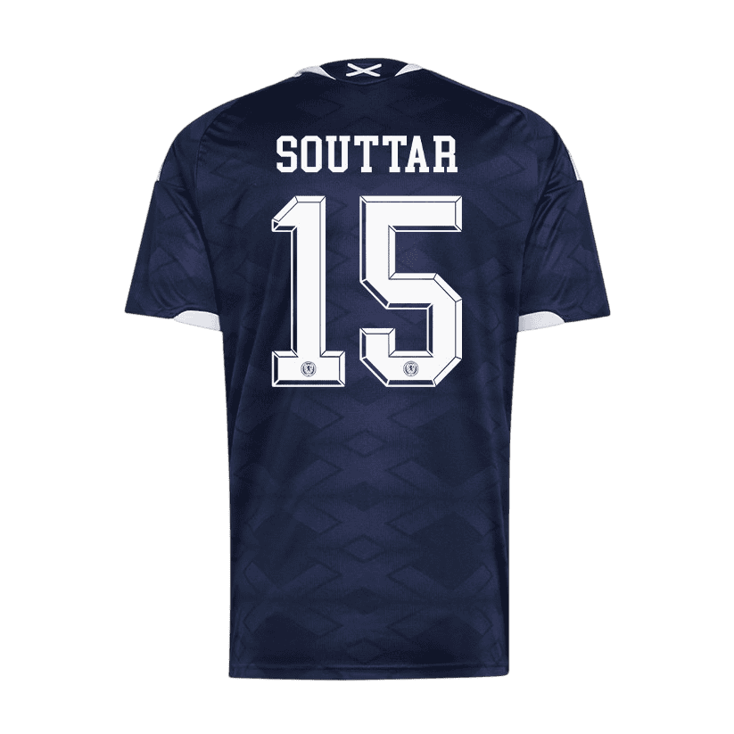 Scotland SOUTTAR #15 Home World Cup 2026 Jersey Navy Blue Men's
