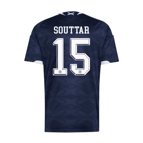 Scotland SOUTTAR #15 Home World Cup 2026 Jersey Navy Blue Men's