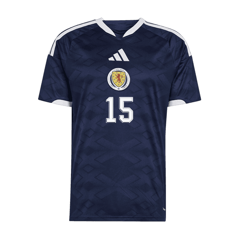 Scotland SOUTTAR #15 Home World Cup 2026 Jersey Navy Blue Men's
