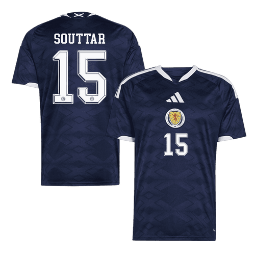 Scotland SOUTTAR #15 Home World Cup 2026 Jersey Navy Blue Men's