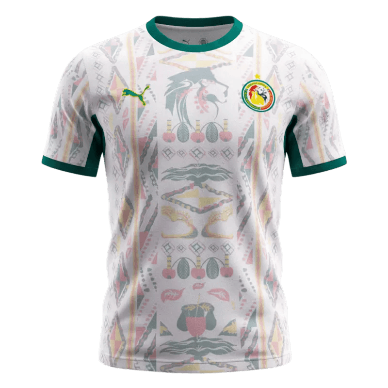 Senegal Home World Cup 2026 Jersey White Men's