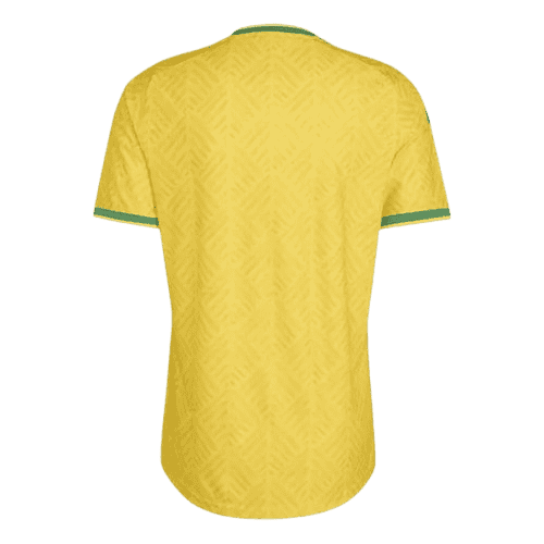 South Africa Home World Cup 2026 Jersey Player's Version Yellow Men's