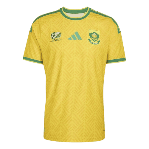 South Africa Home World Cup 2026 Jersey Player's Version Yellow Men's