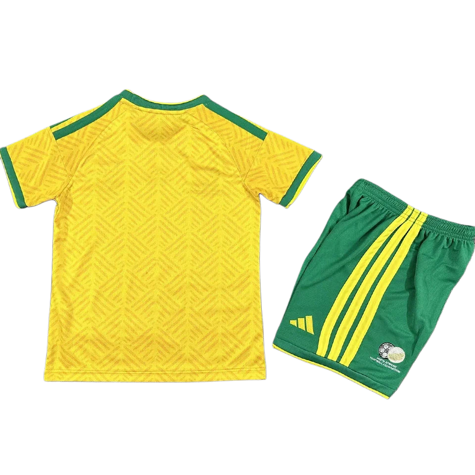 South Africa Home World Cup 2026 Kit Yellow Kids