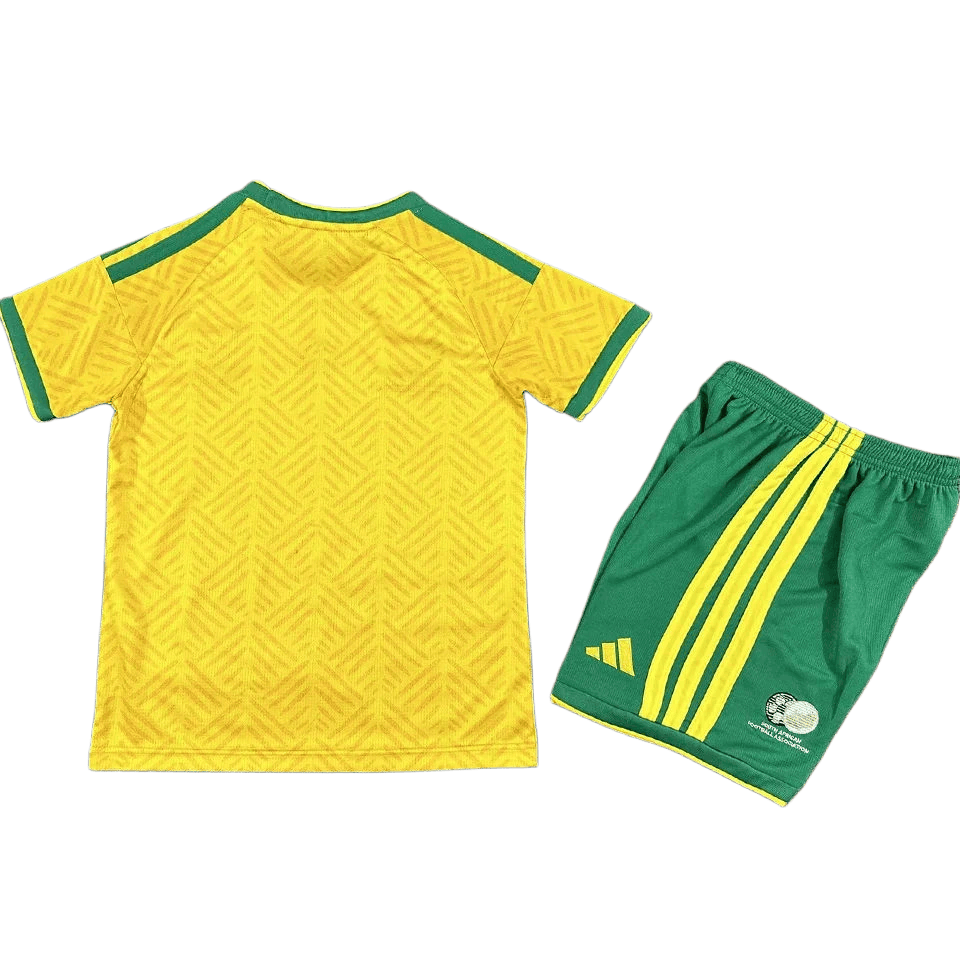 South Africa Home World Cup 2026 Kit Yellow Kids
