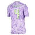 South Korea KIM MIN-JAE #4 Away World Cup 2026 Jersey Purple Men's