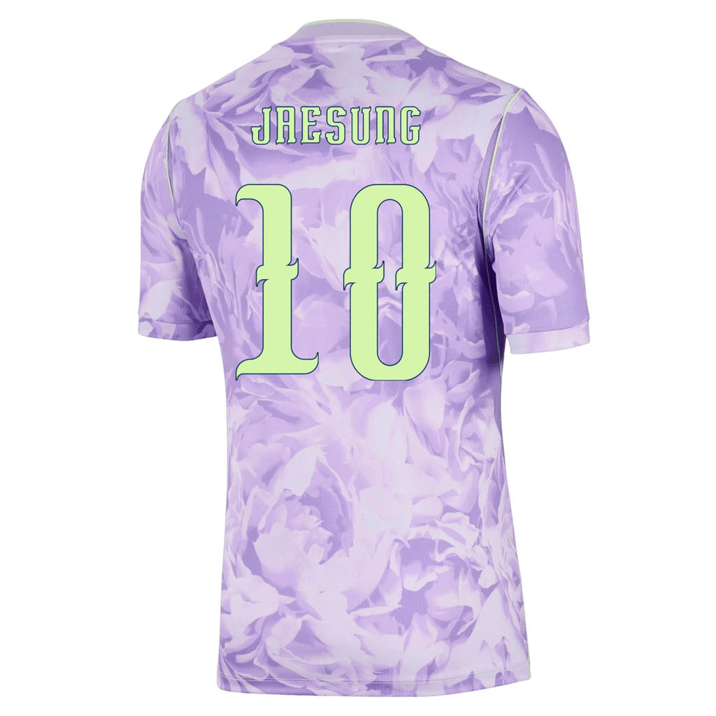 South Korea LEE JAE-SUNG #10 Away World Cup 2026 Jersey Purple Men's