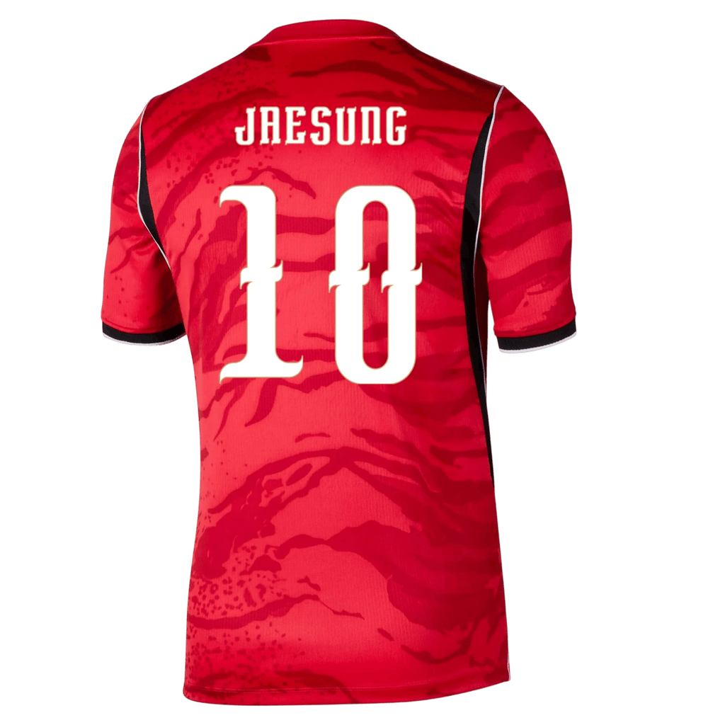 South Korea LEE JAE-SUNG #10 Home World Cup 2026 Jersey Red Men's