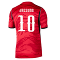 South Korea LEE JAE-SUNG #10 Home World Cup 2026 Jersey Red Men's