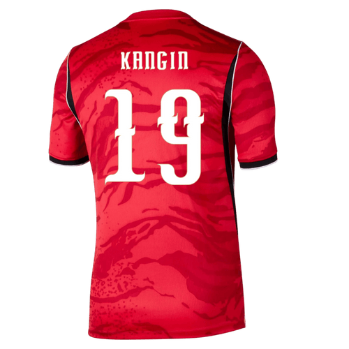 South Korea LEE KANG-IN #19 Home World Cup 2026 Jersey Red Men's