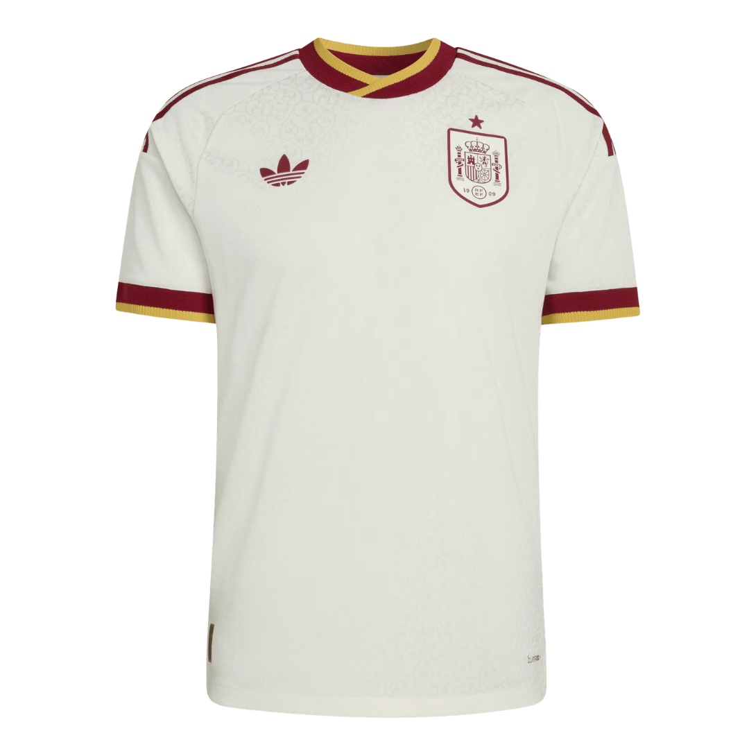 Spain Away World Cup 2026 Jersey Player's Version White Men's