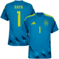 Spain DAVID RAYA #1 World Cup 2026 Goalkeeper Jersey Blue Men's