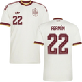 Spain FERMIN #22 Away World Cup 2026 Jersey White Men's