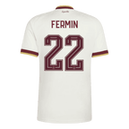 Spain FERMIN #22 Away World Cup 2026 Jersey White Men's