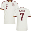 Spain FERRAN #7 Away World Cup 2026 Jersey White Men's