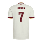 Spain FERRAN #7 Away World Cup 2026 Jersey White Men's