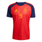 Spain GAVI #9 Home World Cup 2026 Jersey Red Men's
