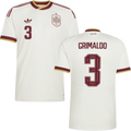 Spain GRIMALDO #3 Away World Cup 2026 Jersey White Men's