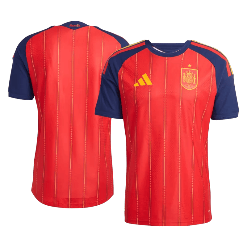Spain Home World Cup 2026 Jersey Player's Version Red Men's