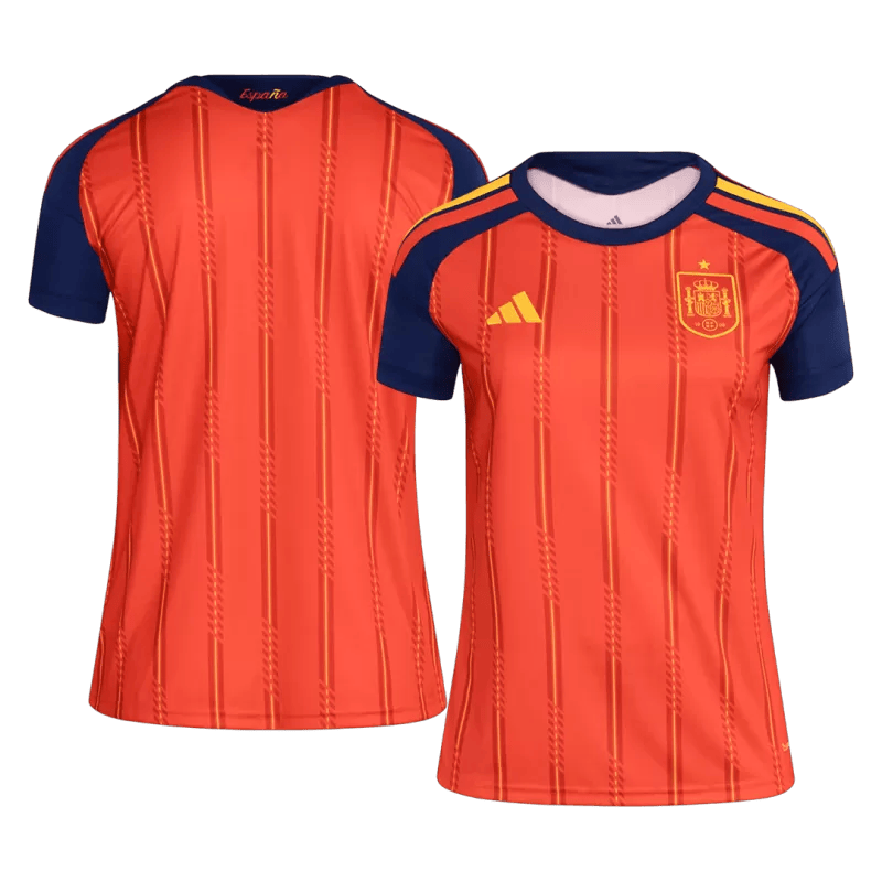 Spain Home World Cup 2026 Jersey Red Women's