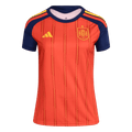 Spain Home World Cup 2026 Jersey Red Women's