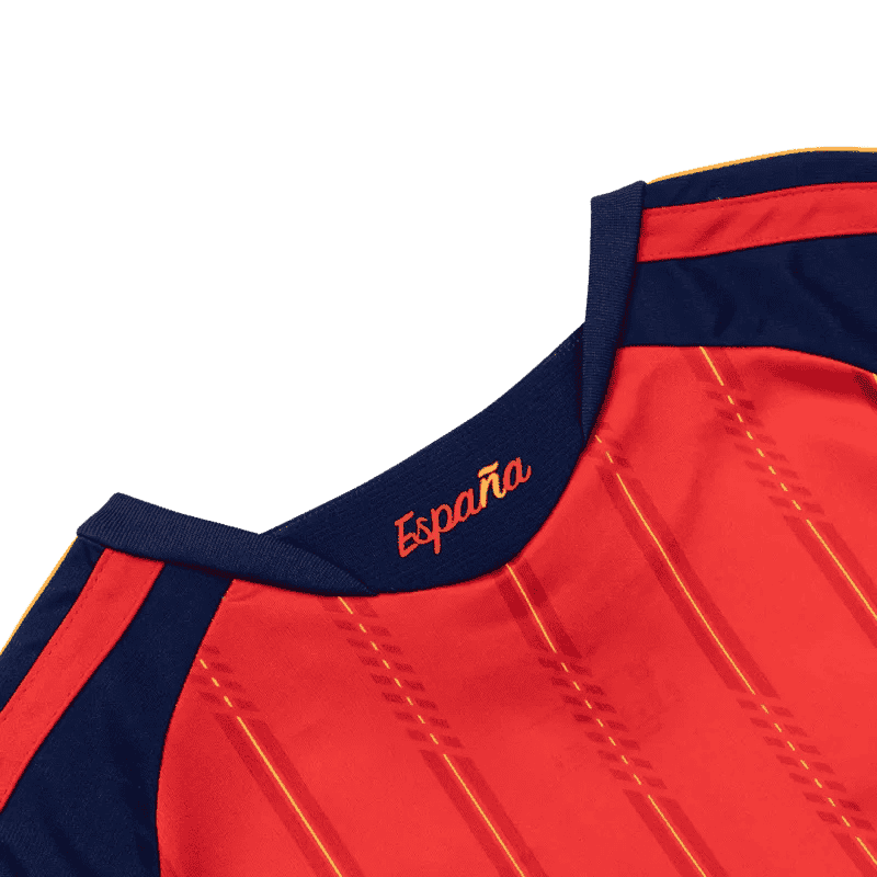 Spain Home World Cup 2026 Kit Red Kids