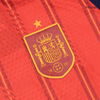 Spain Home World Cup 2026 Long Sleeve Jersey Player's Version Red Men's