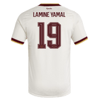 Spain LAMINE YAMAL #19 Home World Cup 2026 Jersey Player's Version White Men's
