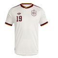 Spain LAMINE YAMAL #19 Home World Cup 2026 Jersey Player's Version White Men's