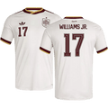 Spain NICO WILLIAMS JR. #17 Away World Cup 2026 Jersey White Men's