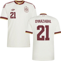Spain OYARZABAL #21 Away World Cup 2026 Jersey White Men's