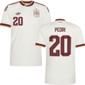 Spain PEDRI #20 Away World Cup 2026 Jersey White Men's