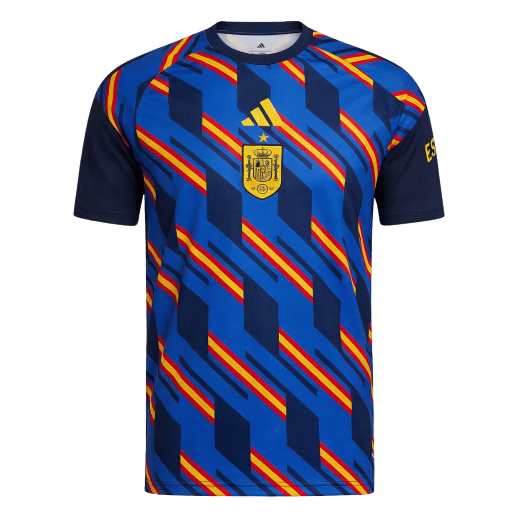 Spain Pre-Match World Cup 2026 Jersey Blue Men's